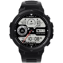 Смарт-часы Black Shark GS3 Sport Mist Black: Дисплей 1.43" AMOLED (466 х 466) / Corning Gorilla Glass 8H+