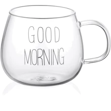 Набор чашек Ardesto Good Morning 2х350 мл (AR2635GM): Форма круглая