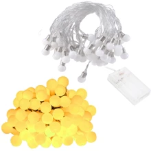 Гирлянда Springos лампочки 10 м 50 LED теплый белый (CL0113): Тип Линейная