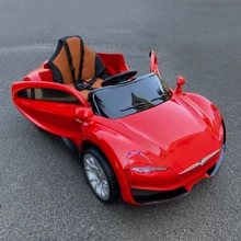 Электромобиль Kidsauto Tesla Style красный: Вид автомобиль