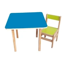 Столик с стульчиком Sofia (blue/green): Тип набор