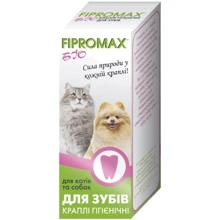 Краплі Fipromax Bioгігієнічні для зубів котів та собак 15 мл НФ-00002582  (FB-035): undefined undefined
