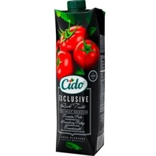 Сок Cido томатный 100% с морской солью 1 л (4750042300878): Объем, л 1