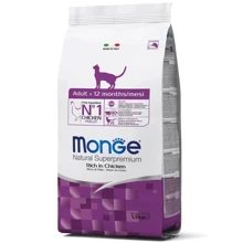Сухой корм для котов Monge Cat Adult 1.5 кг (70004992): Тип Сухой корм