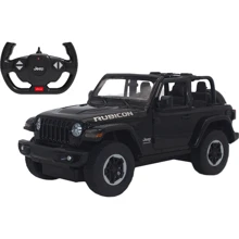 Машинка на радиоуправлении JEEP Wrangler Rubicon Rastar 79460 черная, 1:14: Класс Внедорожник