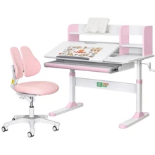 Комплект парта Ergokids TH-330 Pink + кресло Evo-kids Mio Lite KP (арт.TH-330 W/PN + Y-208 KP): Возраст ребенка от 4-х лет