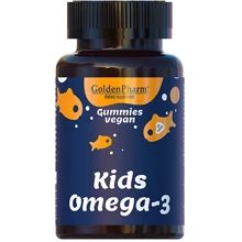 Голден-фарм Kids Omega-3 Омега-3 для дітей веган мармелад 60 жувальних цукерок: Тип Омега 3