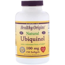 Healthy Origins Ubiquinol 100 mg Убіхінол 150 гелевих капсул: Вид ферментні