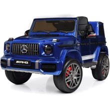 Детский электромобиль Bambi Racer Mercedes-Benz G63, синий (M 4180EBLRS-4): Вид джип