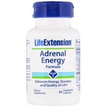 Life Extension Adrenal Energy Formula, 60 Vegetarian Capsules (LEX-16280): Форма выпуска Капсулы