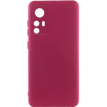 Чехол для телефонов Lakshmi Case Silicone Cover Full Camera Marsala for Xiaomi 12T / 12T Pro: Совместимость Xiaomi 12T / 12T Pro