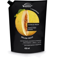 Energy of Vitamins Hand Care Жидкое мыло Дыня с глицерином Duo-Pack 450 ml: Назначение Увлажнение, Очищение