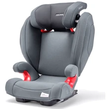 Автокресло RECARO Monza Nova 2 Seatfix Prime Silent Grey: Группа 15-36 кг (группа 2-3)