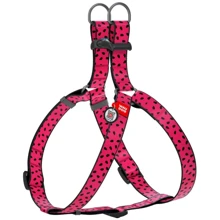 Шлея WAUDOG Nylon з QR-паспортом, малюнок "Кавун" 15 мм 40-55 см різнокольоровий (5038): Виробник WAUDOG