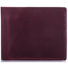 Мужское портмоне DNK Leather темно-бордовое (DNK-Portmone-col.L): Пол Мужской