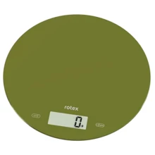 Ваги кухонні Rotex RSK16-O Oliva: Тип конструкції з плоскою плaтформой