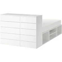 Каркас кровати 10 ящиков ІКЕА PLATSA 140х244х103 см (893.029.14): undefined undefined