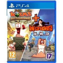 Worms Battlegrounds + Worms WMD (PS4): Серия приставки PlayStation 4