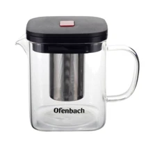 Чайник заварочный Ofenbach 0.6 л (OF-100612S): Цвет черный