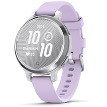 Смарт-часы Garmin Lily 2 Active Silver with Purple Jasmine Silicone Band (010-02891-01): Дисплей 1"x0.84" (240x201 pixels) / Corning Gorilla Glass 3