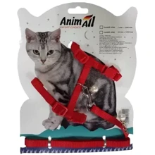 Шлея с поводком AnimAll HJ-LH 200 для кота 7х1200 мм (109017): Производитель AnimAll