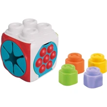 Іграшка розвиваюча Clementoni Sensory Cube Soft Clemmy (17902): Тип сортер