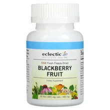 Eclectic Institute Blackberry Fruit Ежевика 480 мг 90 капсул: Форма выпуска Капсулы