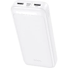 Внешний аккумулятор Hoco Power Bank 20000mAh J111A Smart Charge White: Количество USB 3