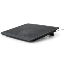 Підставка для ноутбука GEMBIRD 15 1x125 mm fan, black (NBS-1F15-03): Тип підставка для ноутбука