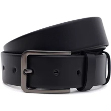 Чоловічий ремінь Borsa Leather чорний (125v1fx68-black): Стать Мужской