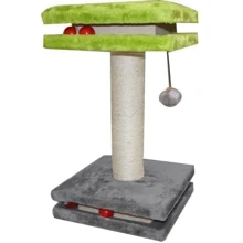 Когтеточка для котов Croci Interactive Floors 35х35 см столб 50 см (C6021363): Высота столбика 50 см