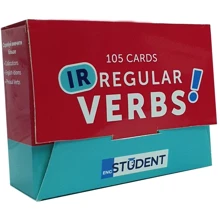 Irregular Verbs. 105 Cards. Картки для вивчення англійських слів: Производитель English Student