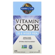Garden of Life Vitamin Code 50 & Wiser Men Мультивітаміни для Чоловіків 50+ 240 капсул: Тип Мультивитамины