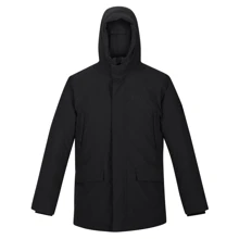 Куртка Regatta Yewbank RMP318-800 46 черная зимняя с капюшоном: Вид Куртки