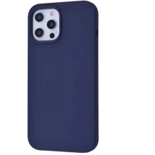 Чохол для iPhone WAVE Full Silicone Cover Dark Blue для iPhone 12 Pro Max: Колір синий
