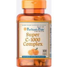 Puritan's Pride Super C-1000 Complex 100 caplets: Форма випуску капсули