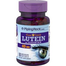Piping Rock Lutein + Zeaxanthin 40 mg, 90 Softgels: Вид неферментний