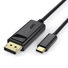 Кабель и переходник Choetech USB-C DisplayPort, 8K 60 Гц, 1,8 м (XCP-1801BK): Тип кабель