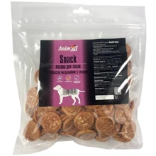 Лакомство AnimAll Snack 99517 лососевые медальоны с треской для собак 500 г (151740): Производитель AnimAll