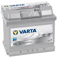 Varta 6СТ-52 Silver Dynamic (C6): Ємність, Ач 52