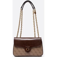Жіноча сумка через плече GUESS ROSSANA CONVERTIBLE XBODY FLAP світло-коричнева (HWSC8551210-LGW): Стать Женский