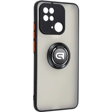 Чехол для телефонов ArmorStandart Frosted Matte Ring Black for Xiaomi Redmi 10C (ARM68366): Совместимость Xiaomi Redmi 10C