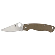 Нож Spyderco Para Military 2 Brown Micarta CPM Cru-Wear (C81MPCW2): Тип ножа Карманный