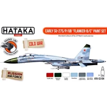 Набір фарб Hataka Hobby Рання версія Су-27С/УБ "Flanker-B/C", 6 шт.: Виробник Hataka Hobby