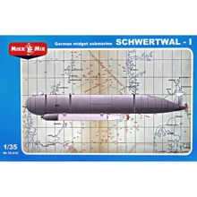 Модель Micro-mir Немецкая подводная лодка "Schwertwal-I" (MM35-016): Производитель Micro-Mir