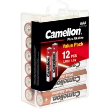 Camelion Plus Alkaline LR03 12шт (LR03-PBH12): undefined undefined