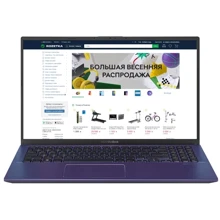 ASUS VivoBook 15 X512DK-EJ183 (90NB0LY6-M02590) Peacock Blue Approved Витринный образец: Причина уценки Как новый (витринный образец): ноутбук выглядит и функционирует как новый. Техника полностью протестирована по программе Approved, все функции работают корректно