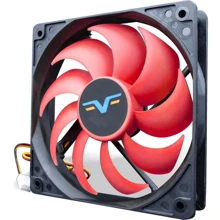 Кулер Frime FRF120 Black/Red 3-pin (FRF120HB3): Уровень шума, dB 24