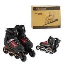 Раздвижные ролики Best Roller колеса PU 81511-XL (42-44) Красные: Цвет красный