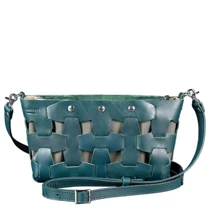 Женская сумка через плечо BlankNote зеленая (BN-BAG-31-malachite): Пол Женский